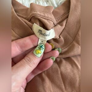 Madewell Camel Brown Tee